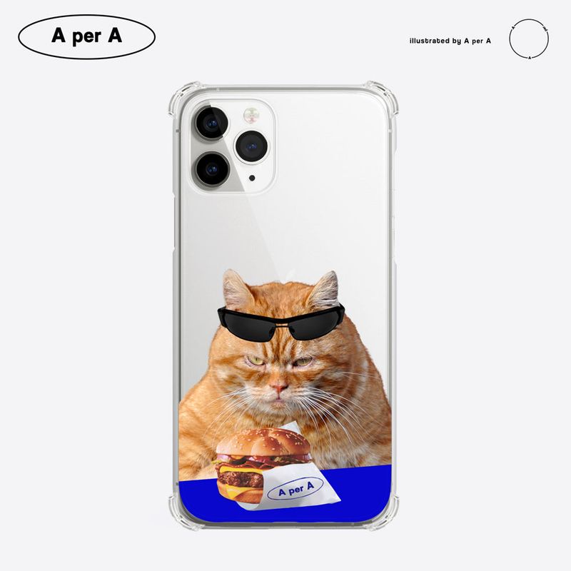 A per A(エイパーエイ)の「gluttony Cat and hamburger(Hats)」