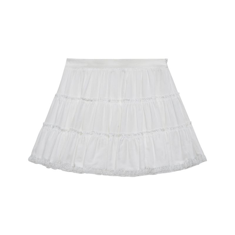INSTANTFUNK（インスタントファンク）の「Pleated tiered skirt（Skirts）」