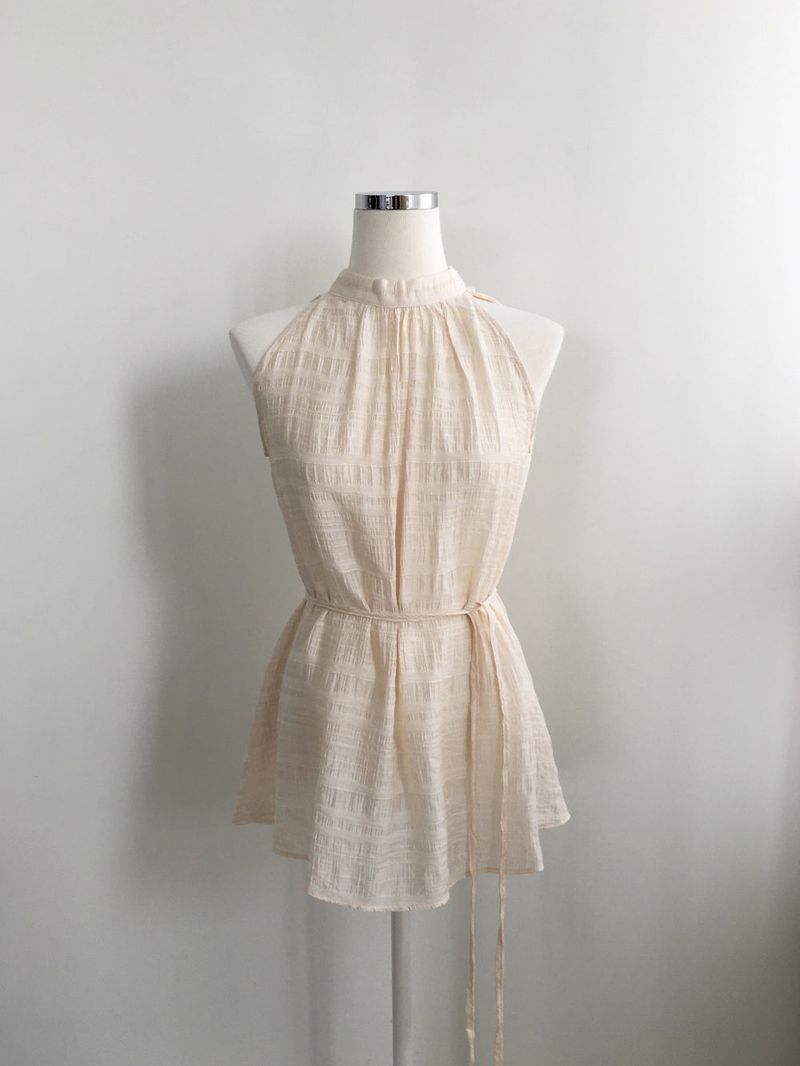 Remember halter blouse