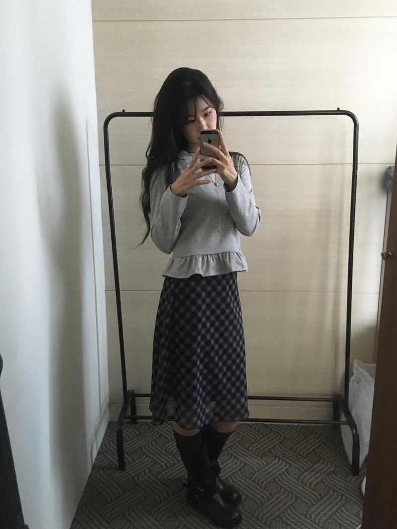 Frill Long Sleeve Tee