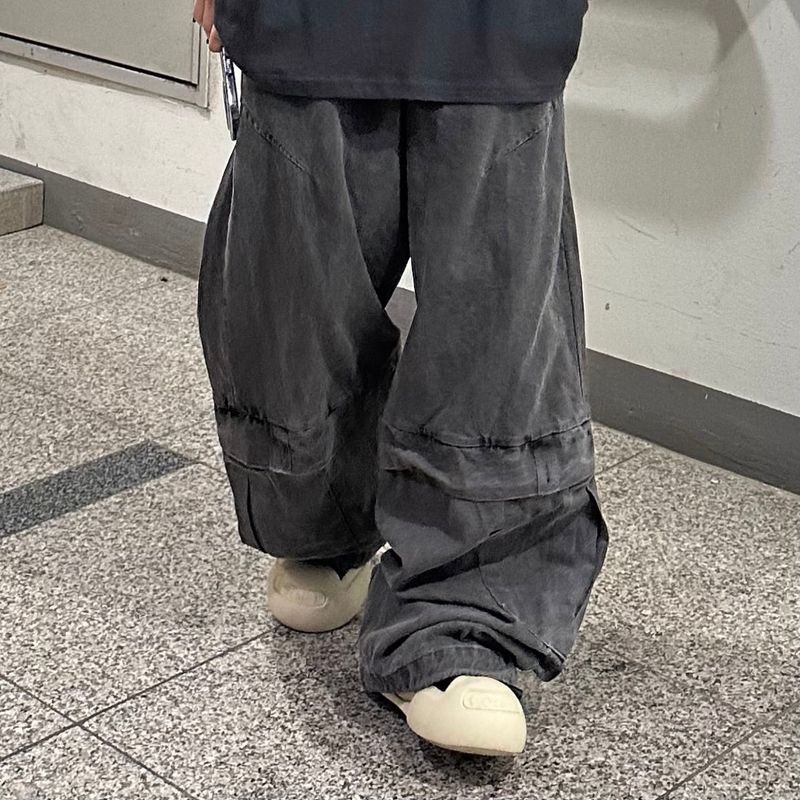 PEARCLAN(ペアクラン)の「washed flap wide pants(Pants)」