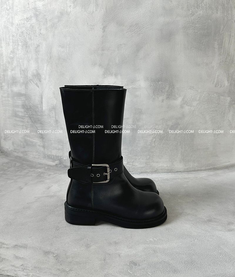 Buckle 4 cm Middle Boots