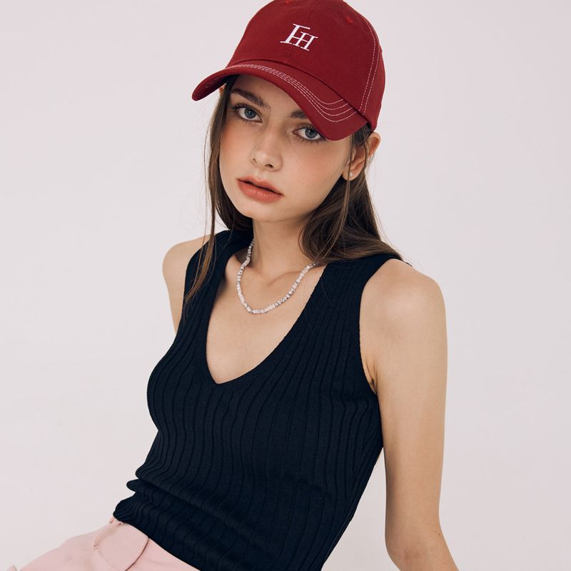 FREIHEIT(フライハイト)の「SIGNATURE LOGO STITCH BALL CAP (RED)(Hats)」