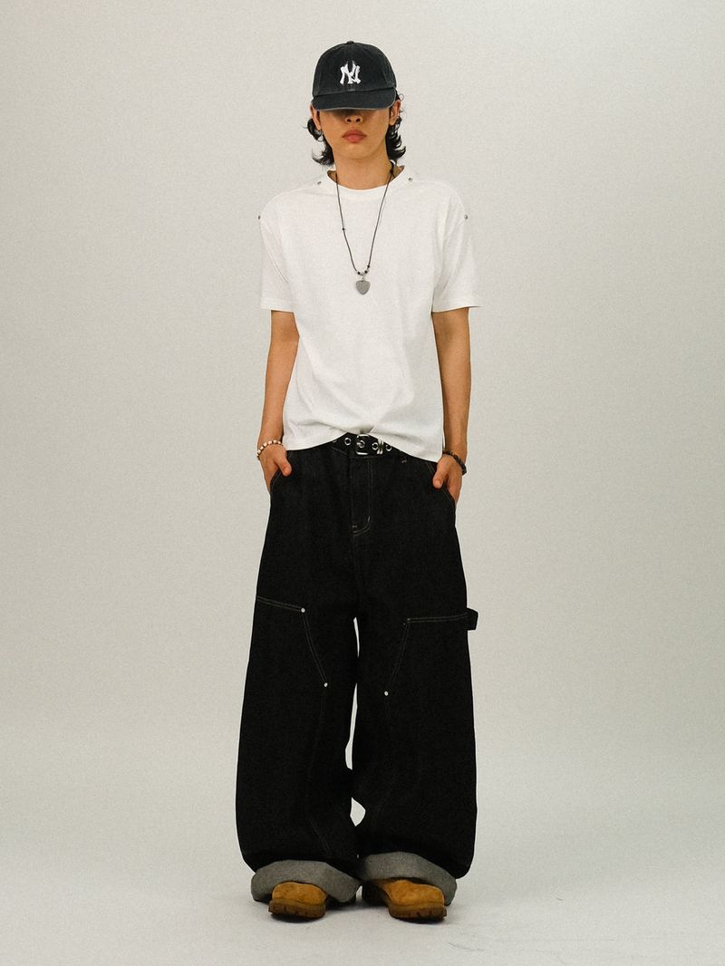 AE Non-Fade Double Knee Denim Carpenter Pants