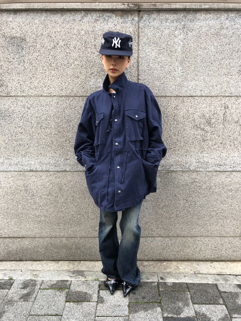 STAR BUTTON FIELD JACKET