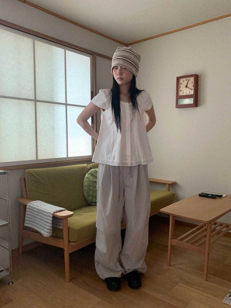 [made] Mori Flare Blouse