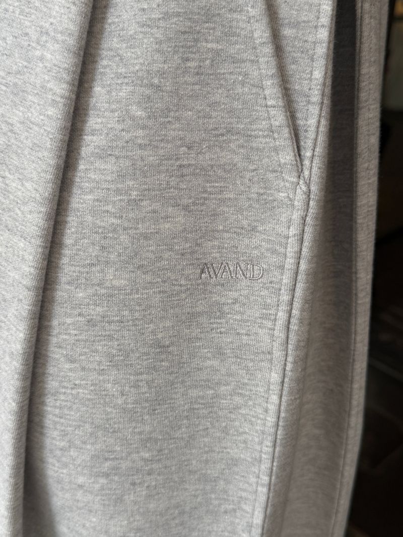 Straight wide sweatpants