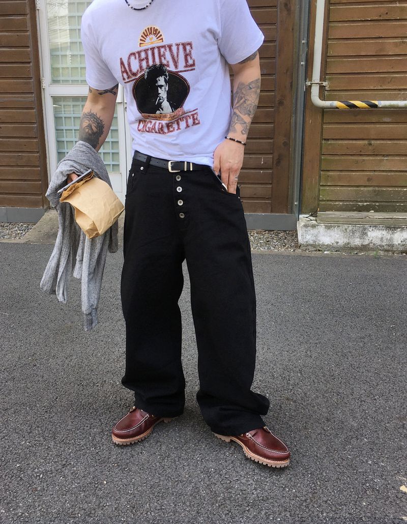 HOLY IN CODE（ホーリーインコード）の「No.1715 curved BF cotton PT（Pants）」