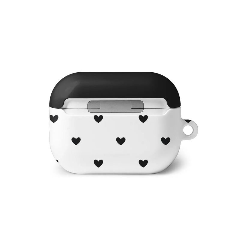 black love dot AirPods case