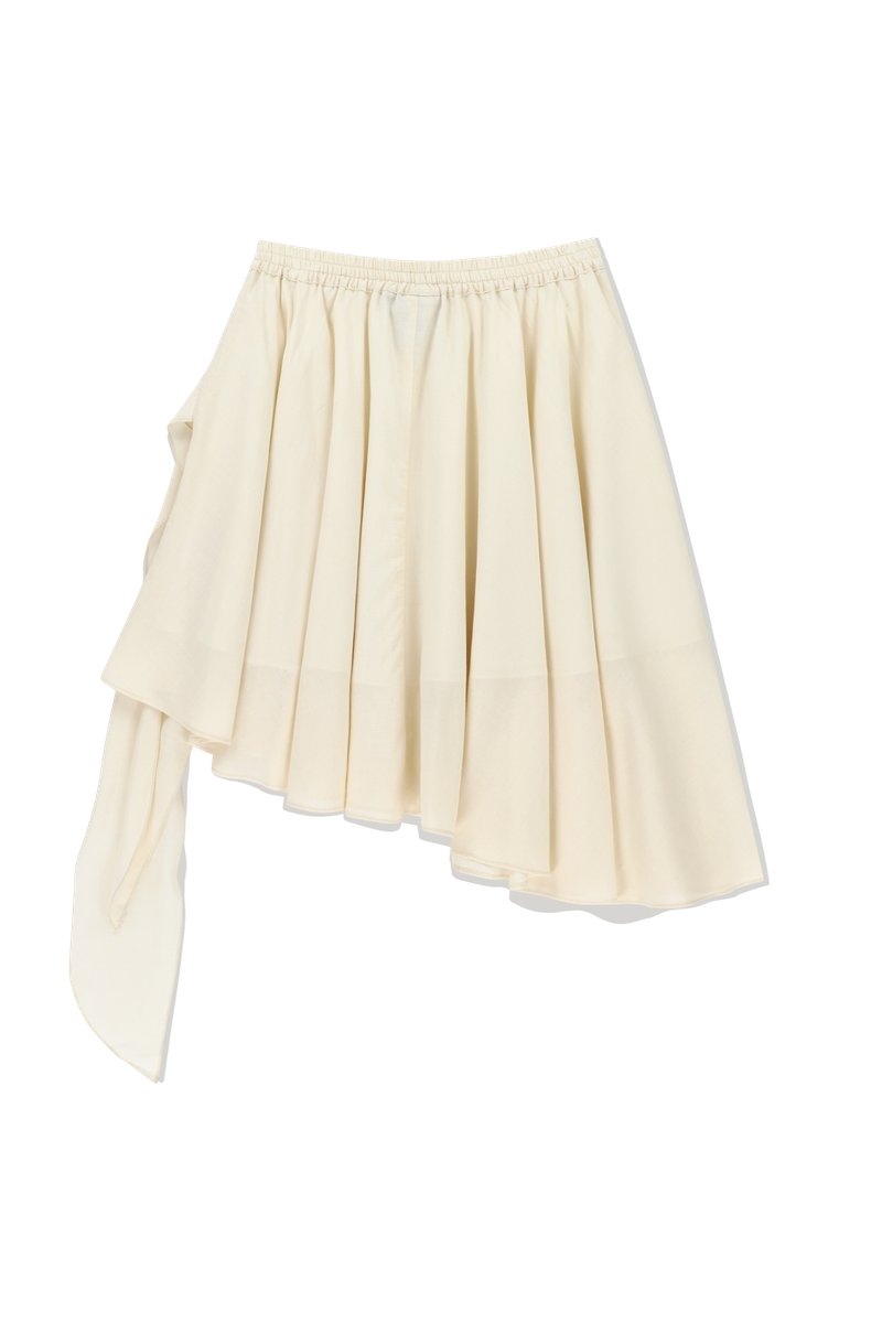 RIBBON FLARE SKIRT