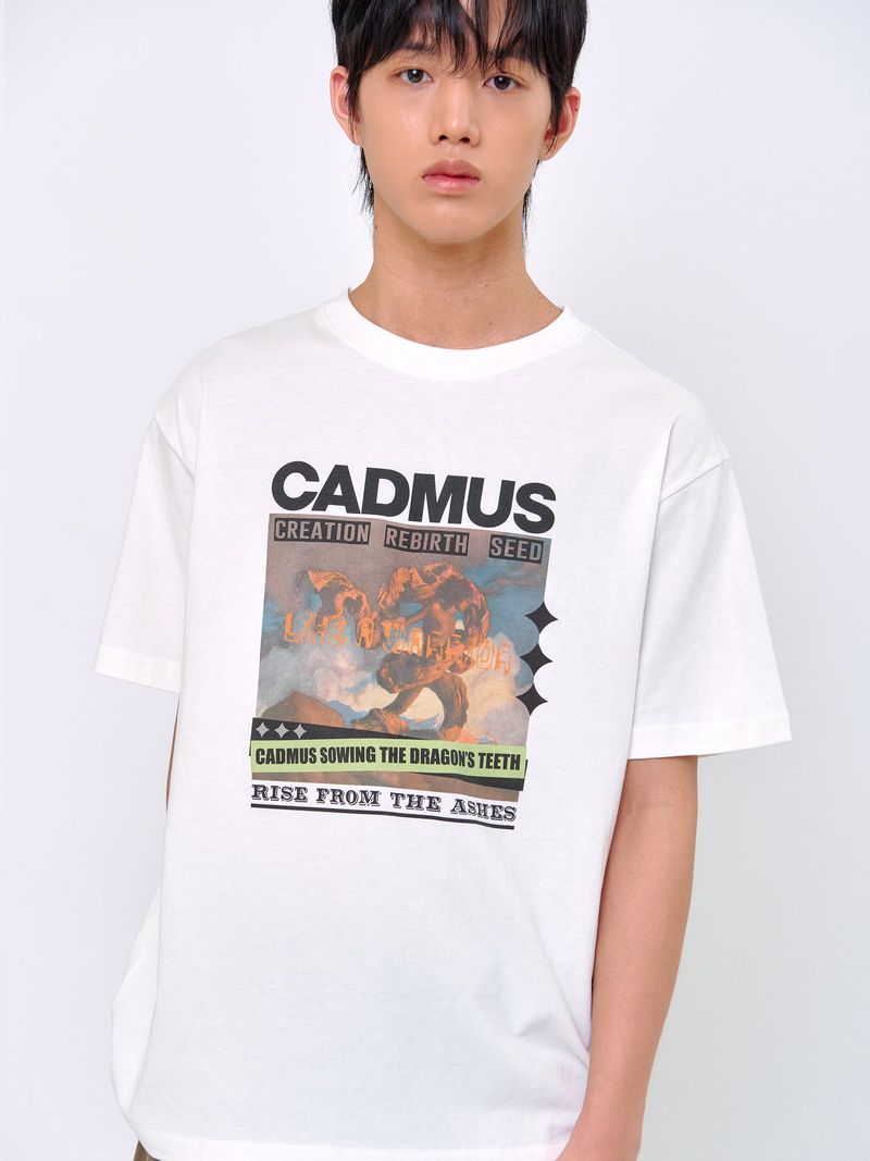 TEMPUSSTUDIO（テンプススタジオ）の「VINTAGE CADMUS T-SHIRT_Ivory（Tops）」