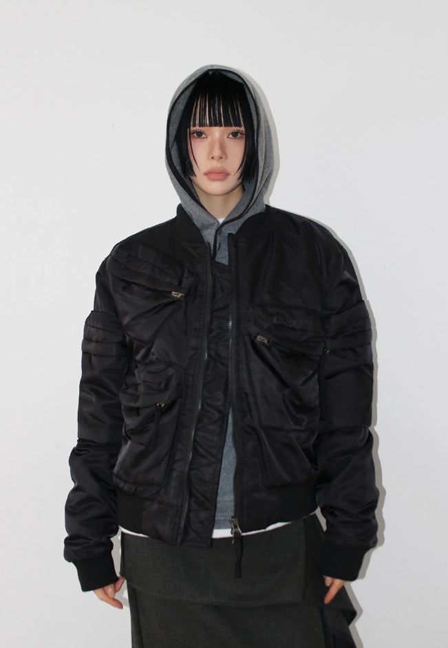 AAKE（アケ）の「UTILITY POCKET BOMBER JUMPER（Jackets/Outerwear）」