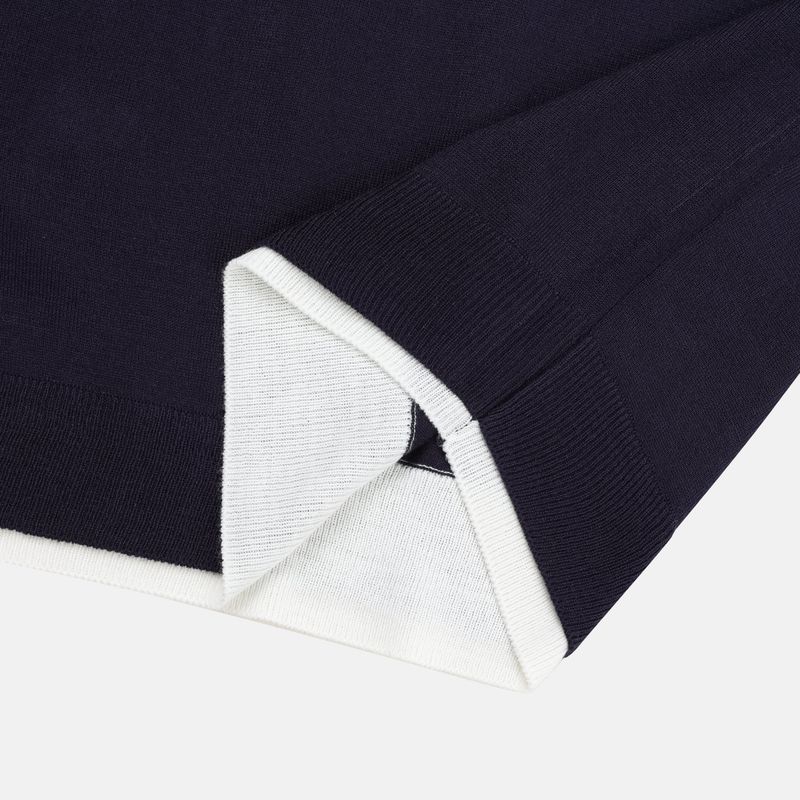 Coloring MER V-neck knit 4COLOR