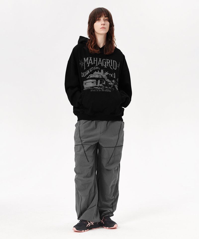 COVER STITCH PARACHUTE PANT
