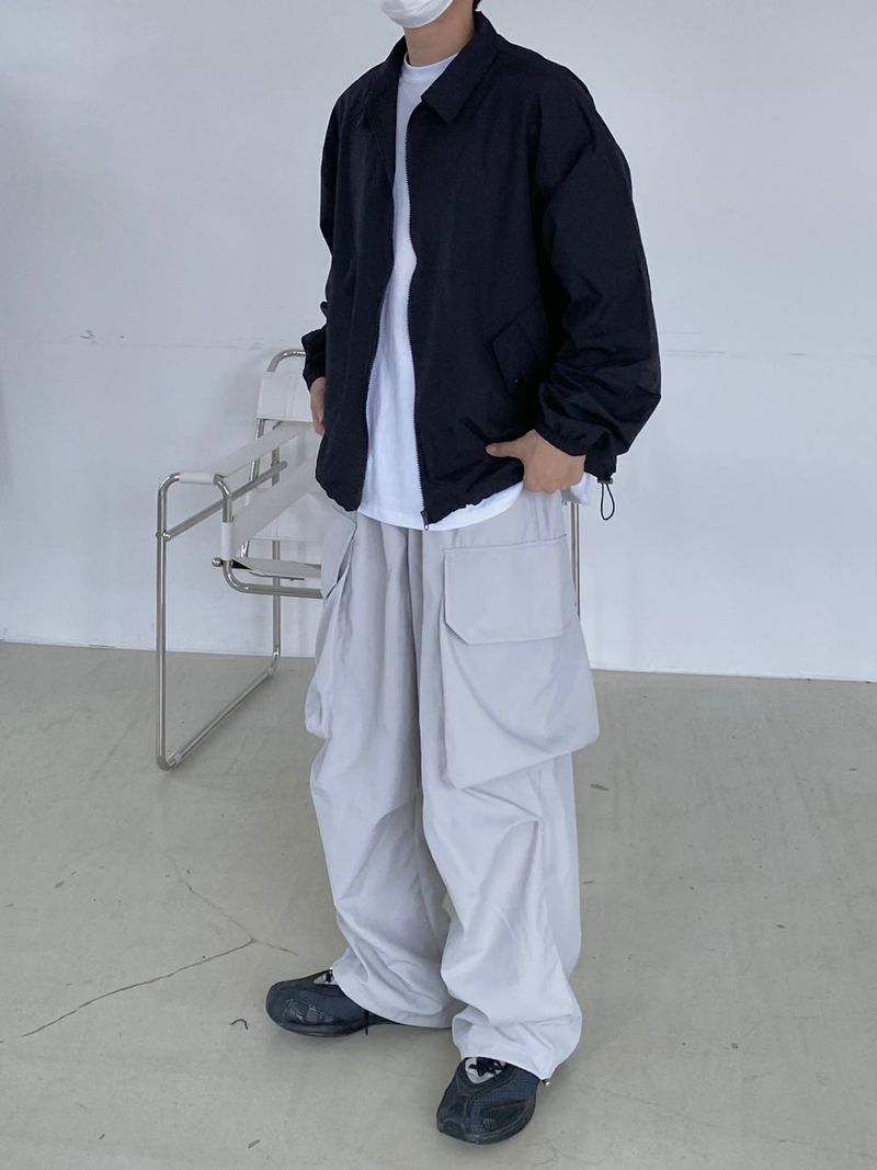 Afterglow Nylon Cargo Balloon Pants 2C