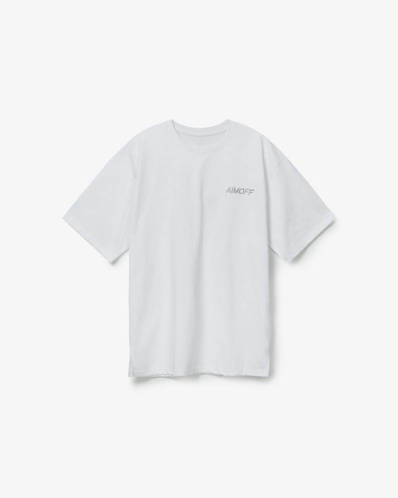 AIMOFF（アイムオフ）の「aim T-shirts [ white ]（Tops）」