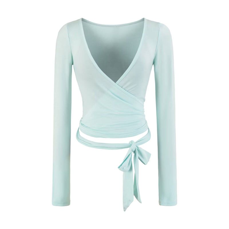 Lavi V Neck Wrap Top
