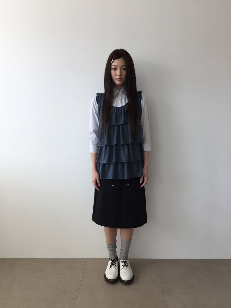 Corsica tiered sleeveless (2color)