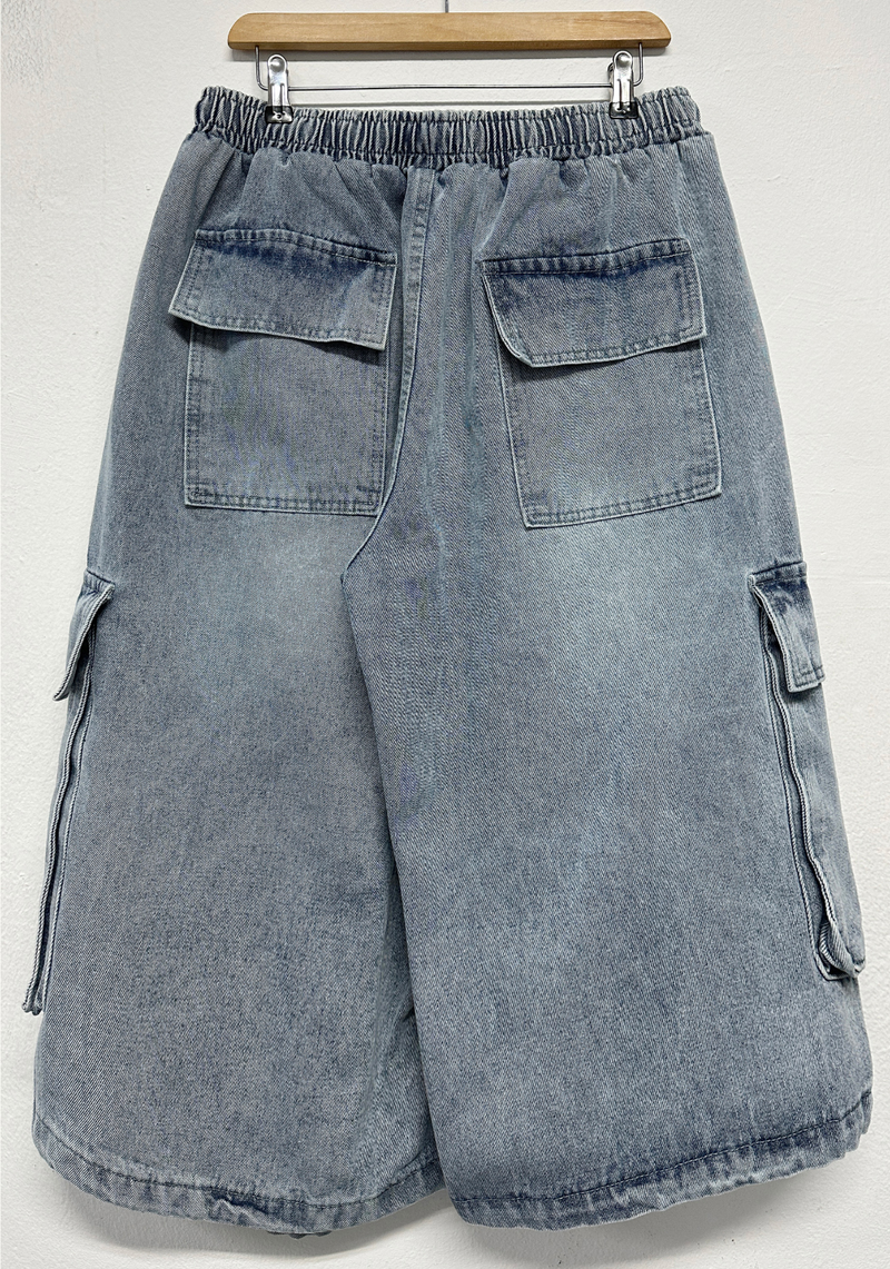 D-RING ZIPPER CARGO Bermuda