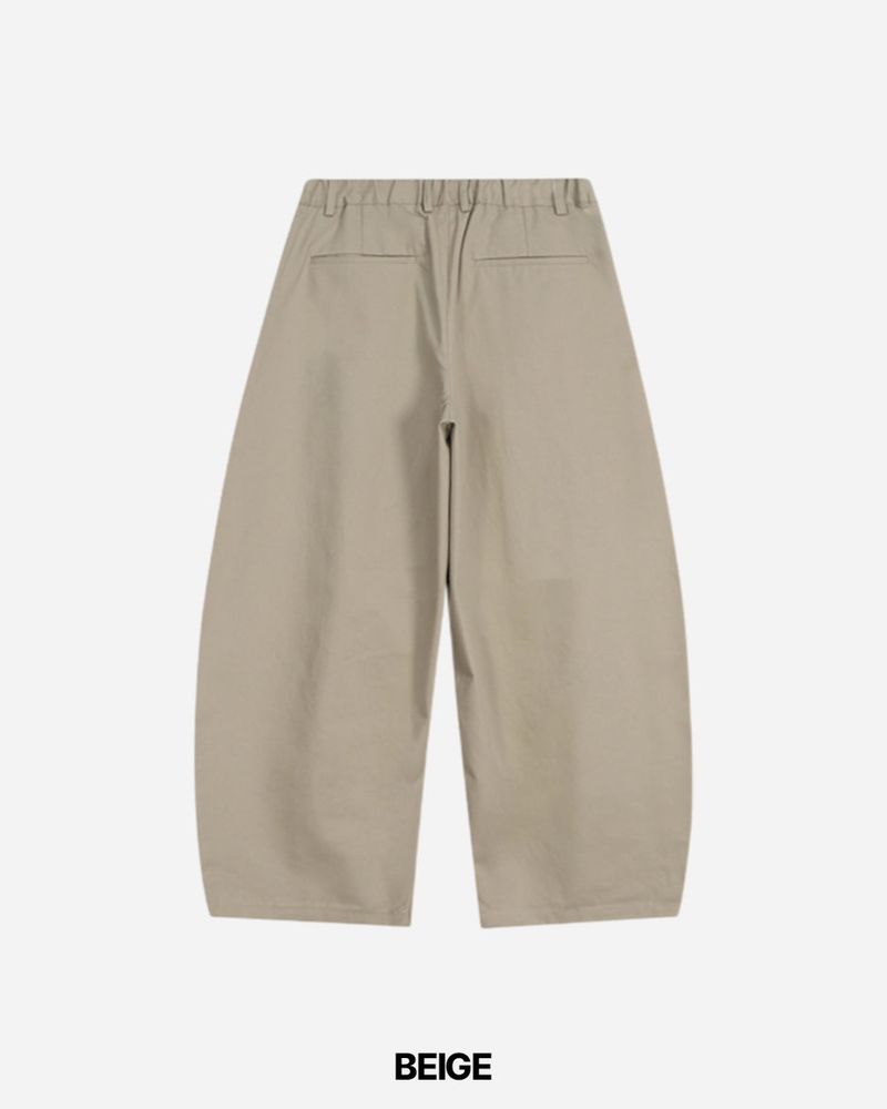 Seville Curved Cotton Pants