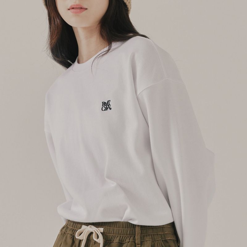 ROMANTIC CROWN（ロマンティッククラウン）の「RECENT BASIC LONG SLEEVE_WHITE（Tops）」