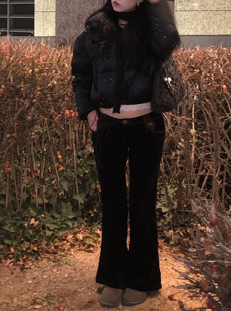 Dot Cubic Puffer Jacket