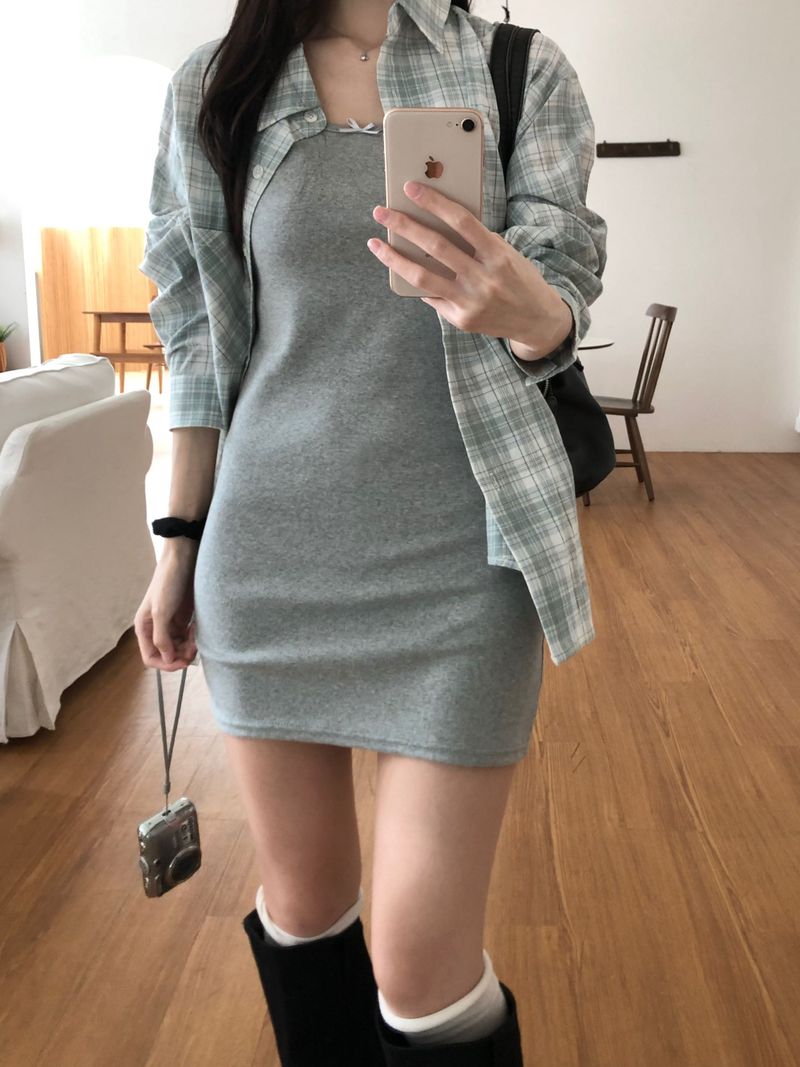 Little Checkered Shirt (2 colors)