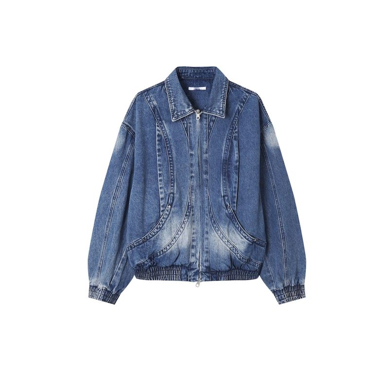 Trip Two-Way Denim Jacket (2 Colors)
