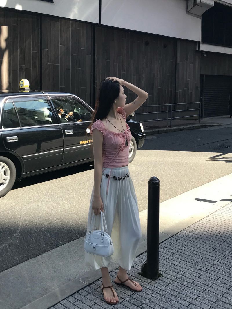 Marchmallow Maxi Flow Aladdin Jogger Pants
