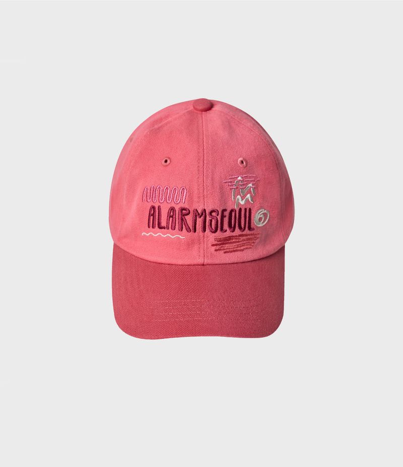 ALARMSEOUL(アラームソウル)の「ALARM CRAYON CAP_PINK(Hats)」