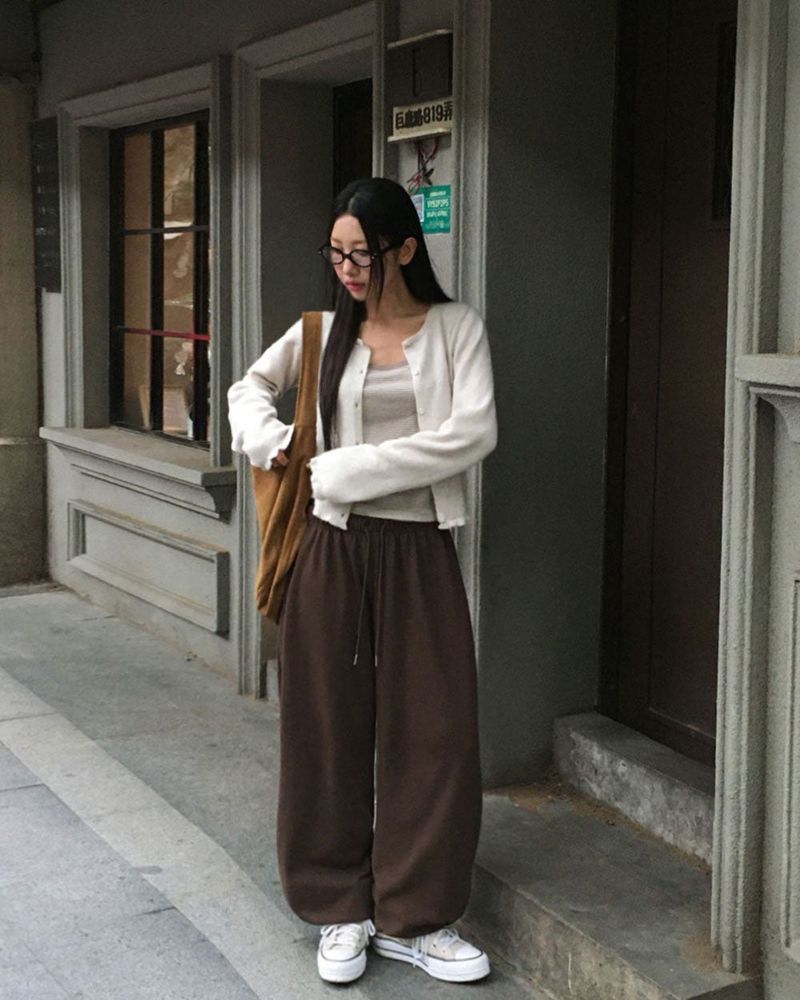 Candy Frill Knit Cardigan