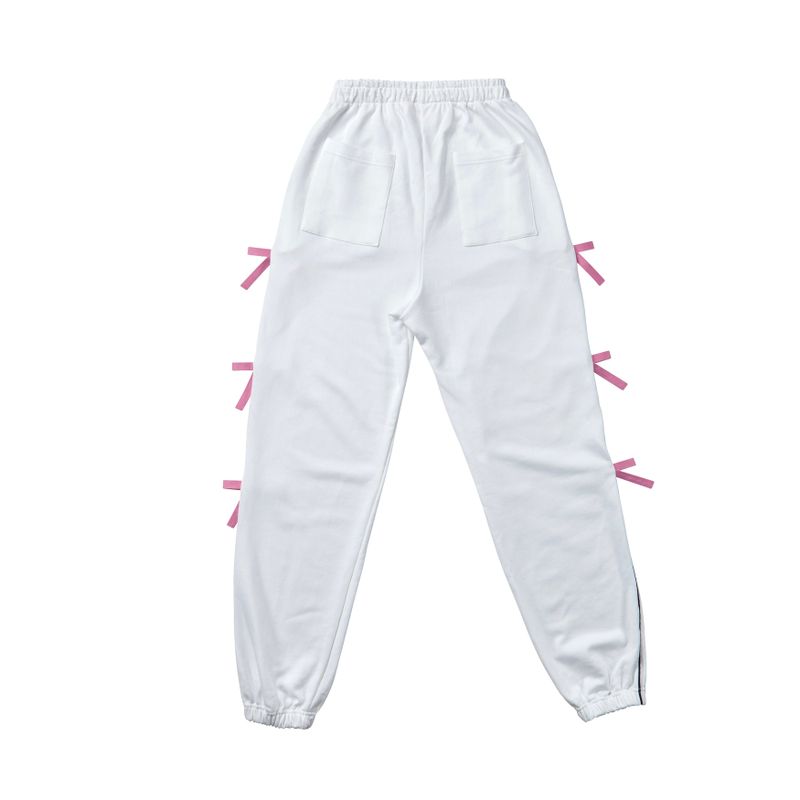 Ribbon Jogger Pants (Pink)