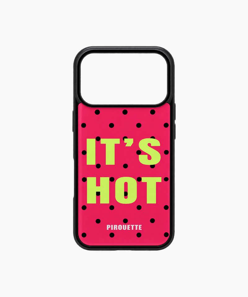 PIROUETTE(ピルエット)の「IT'S HOT Glass Bumper Case (Red)(Smartphone Accessories)」