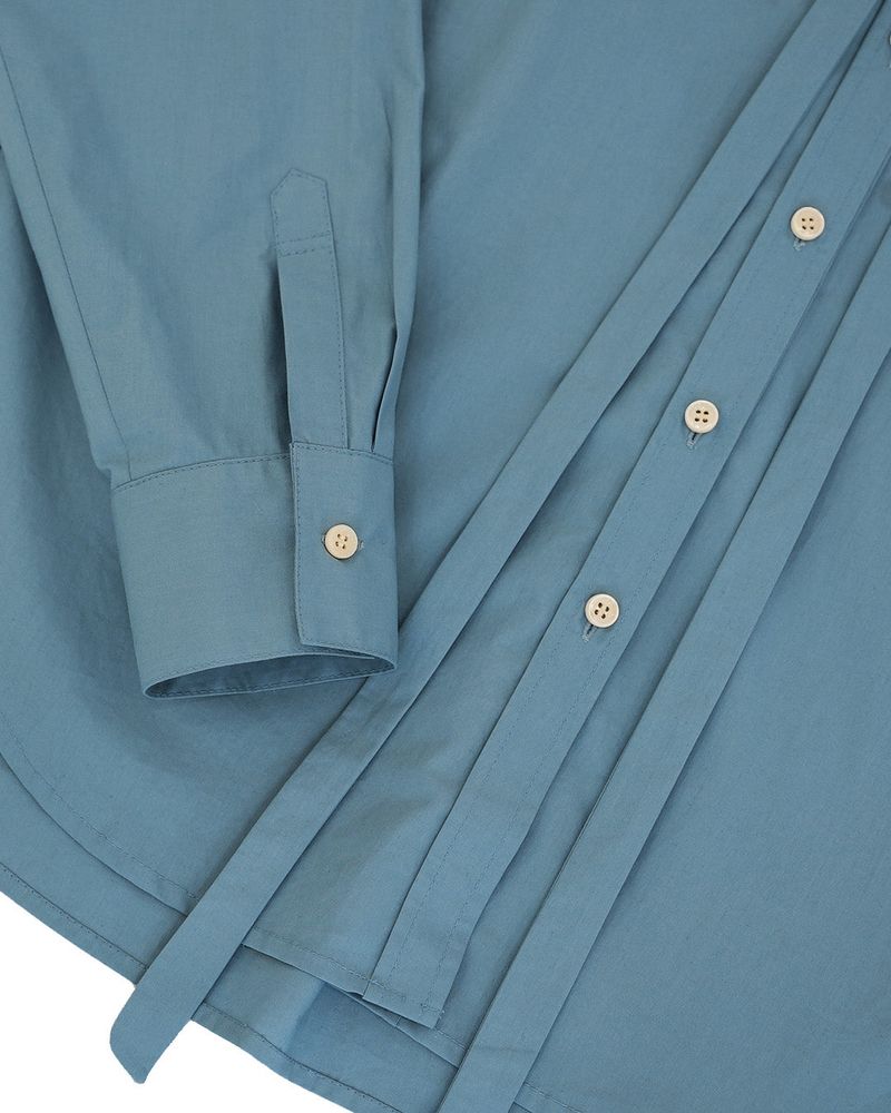 Long collar star rivet shirts 
