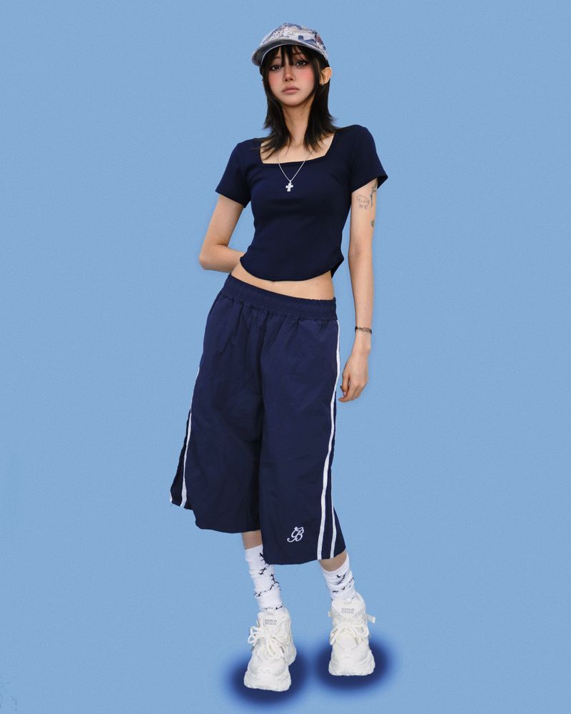 young trek bermuda wide pants