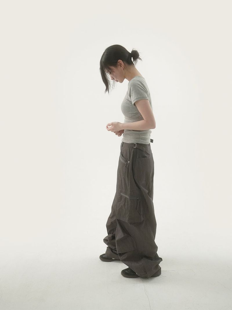 Piker snap cargo pants -3C