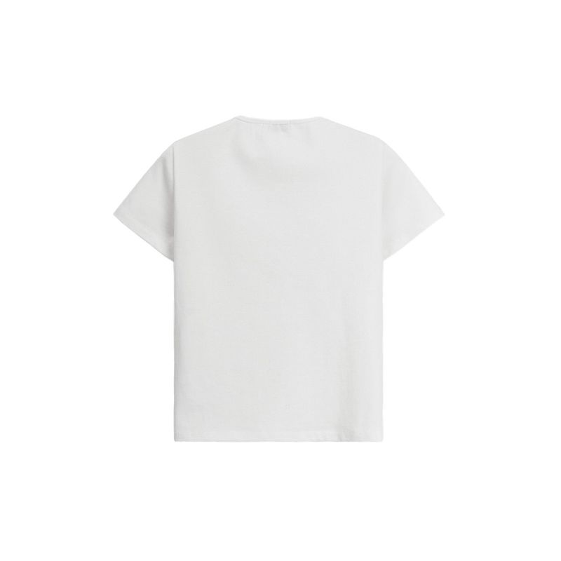 スラッシュピンタックTシャツ (WHITE)
