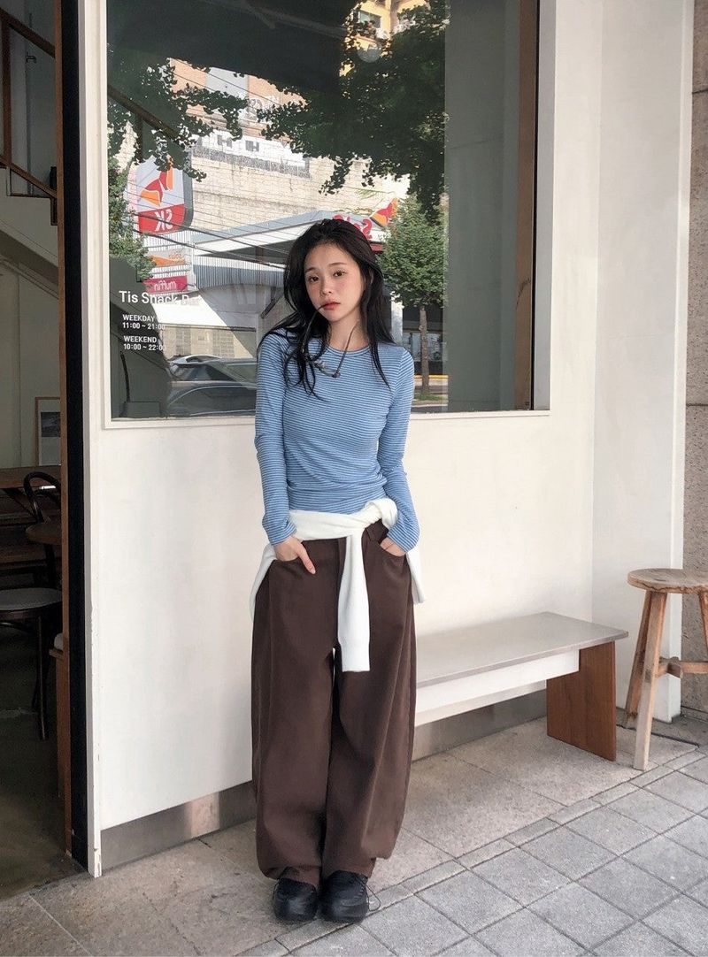 Back Flap Pocket Balloon Wide Pants (7color)