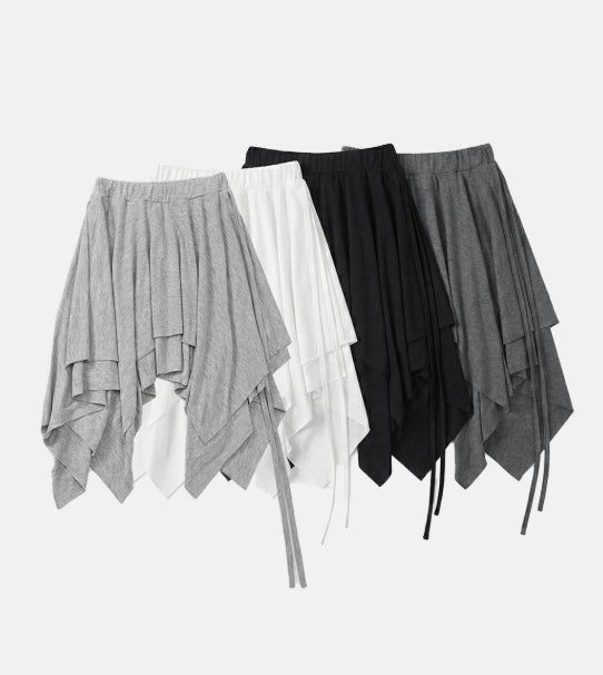 Way double layer skirt