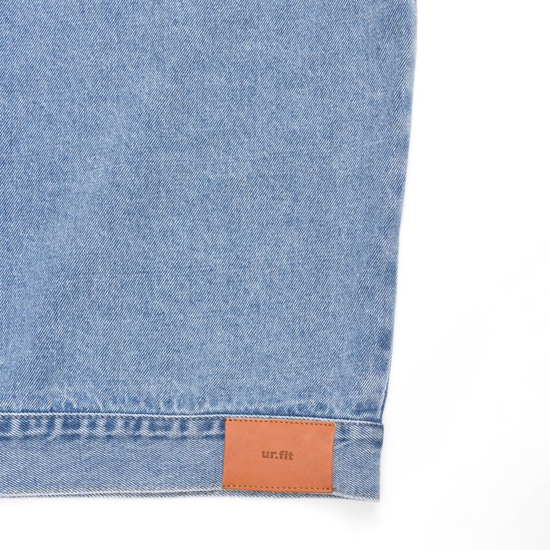 LOOSE FIT DENIM VEST code 21013