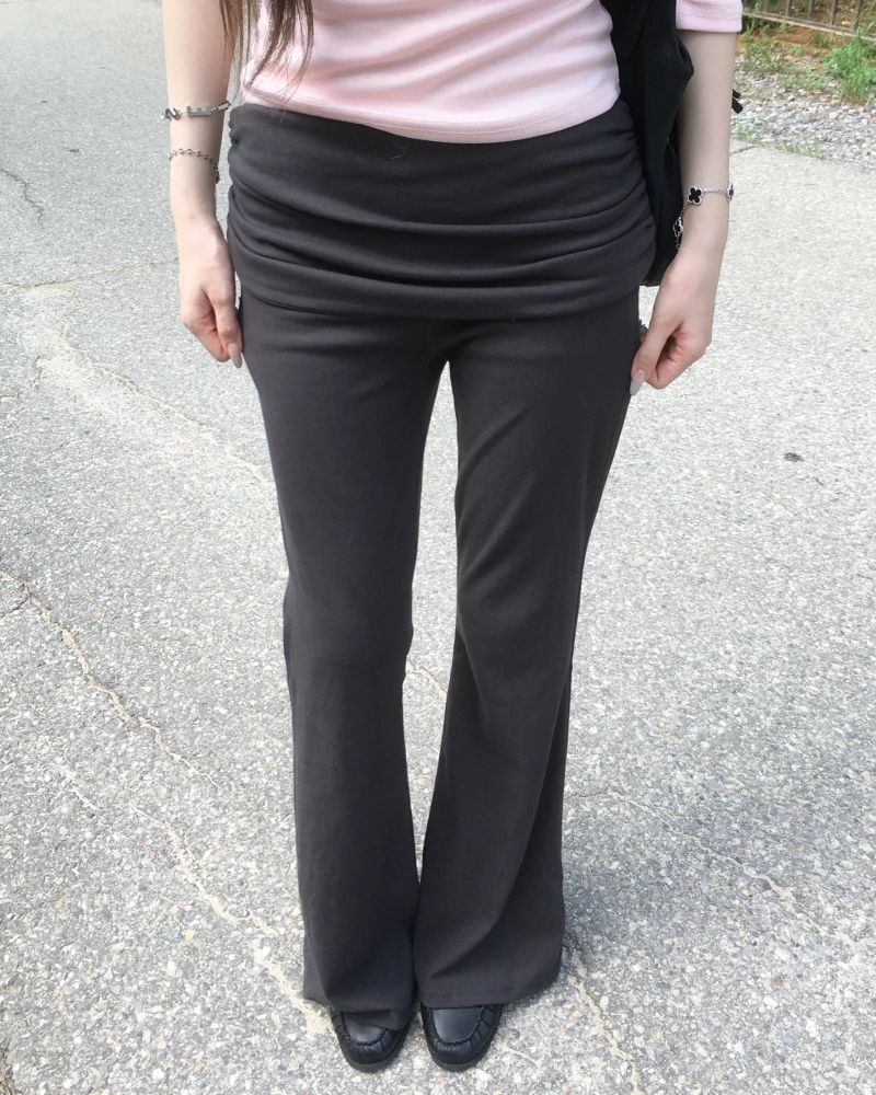 V neck layered T
