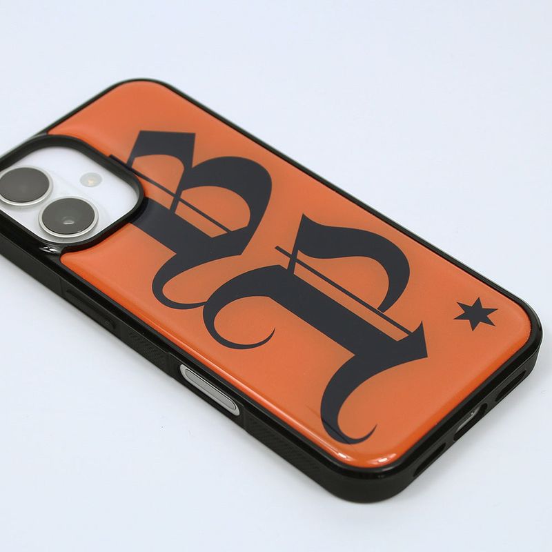 BP lettering epoxy case (orange)