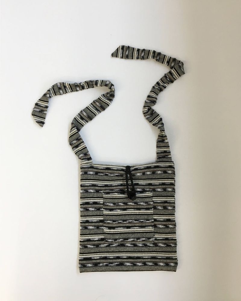 Toggle Bar Knit Crossbody Bag (2color)