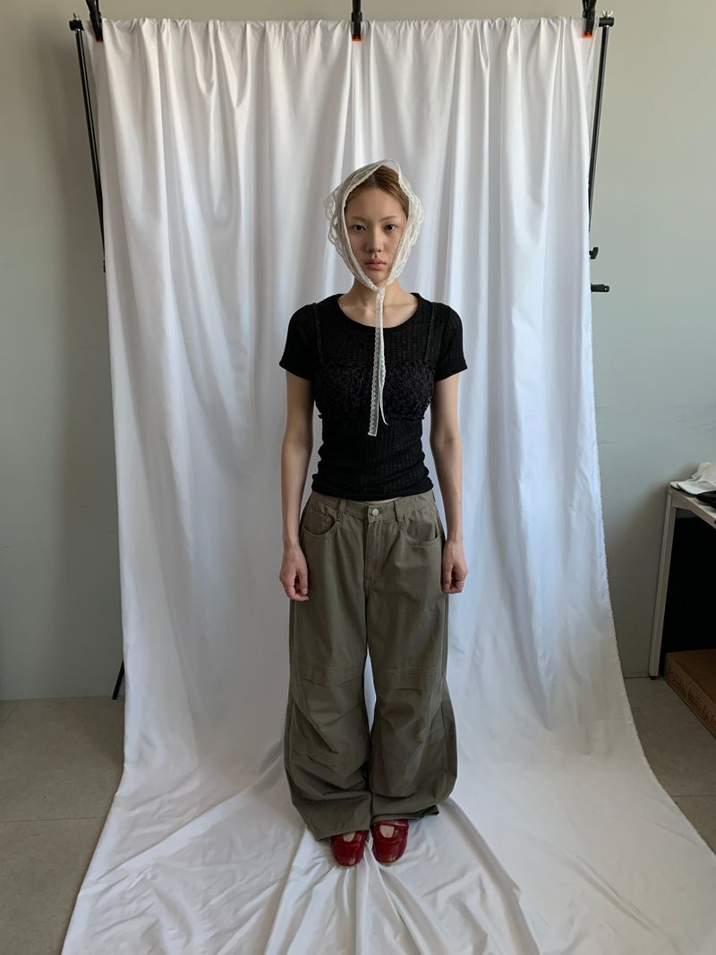 020 COTTON PT [Khaki]