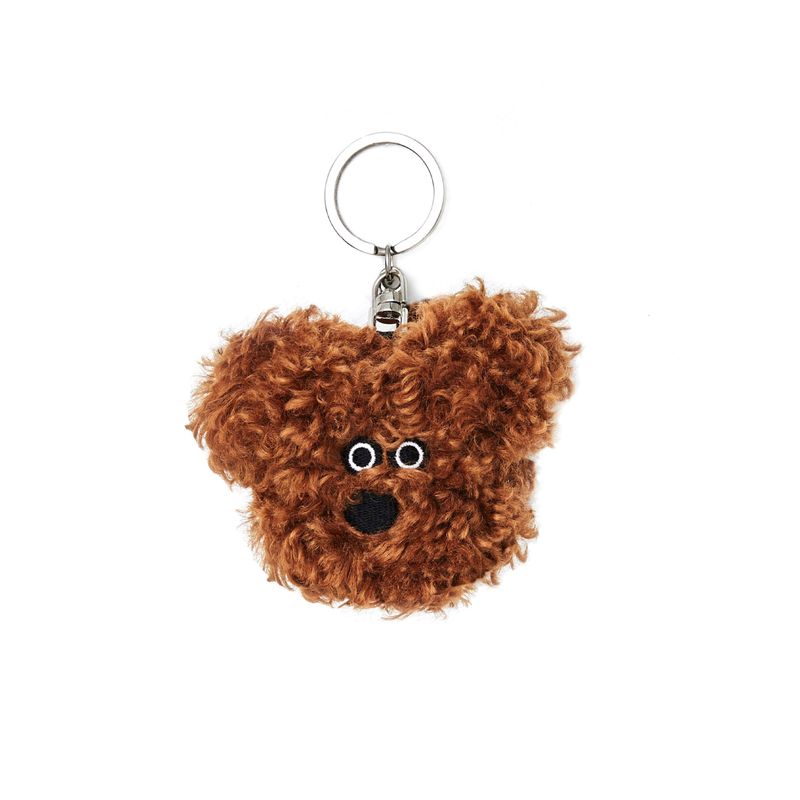 PAPA.GO.PAPA Mocha Piz Poodle Face Keyring
