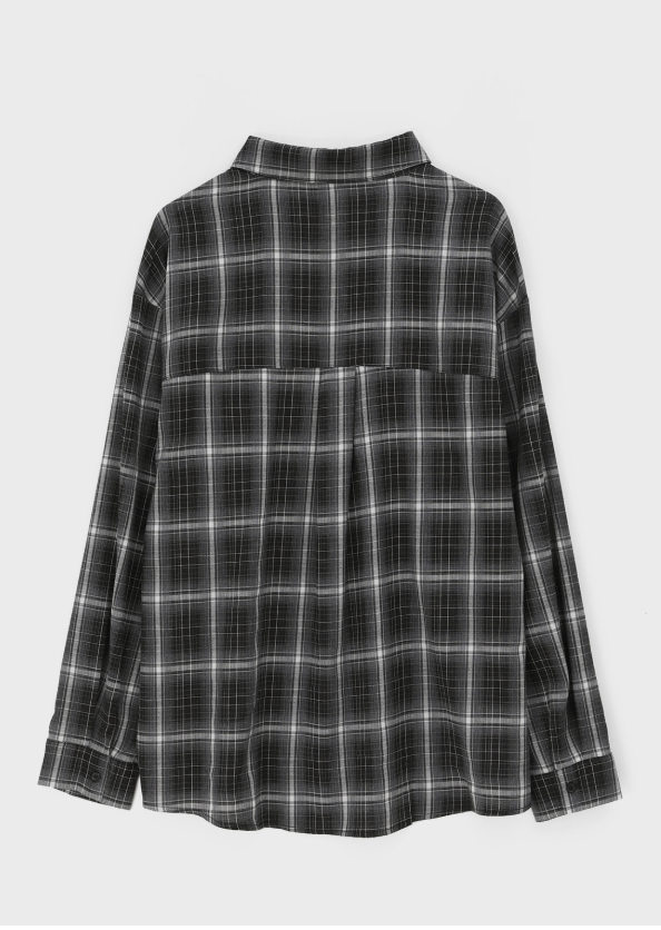 [MADE] Sloth Check Overfit Shirt