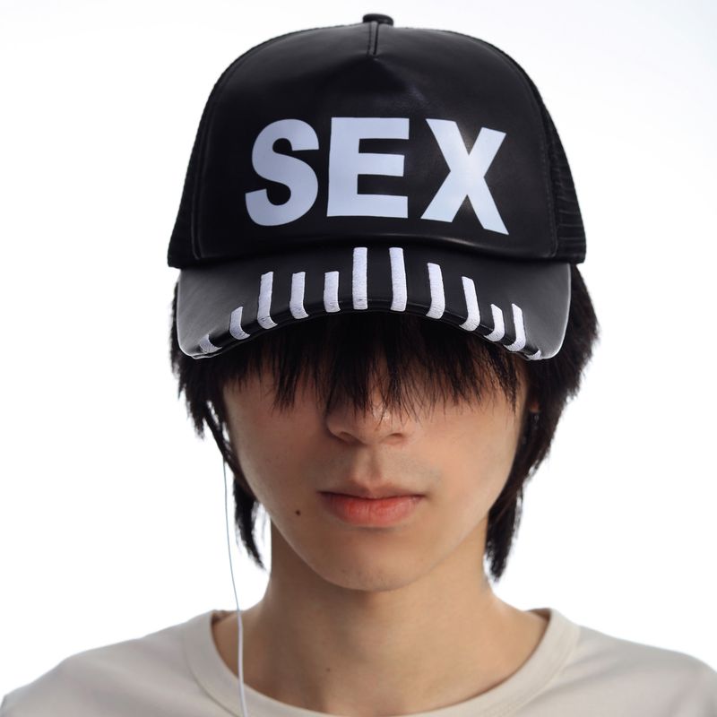 SEXXDEVIL Rhythmic Leather Cap