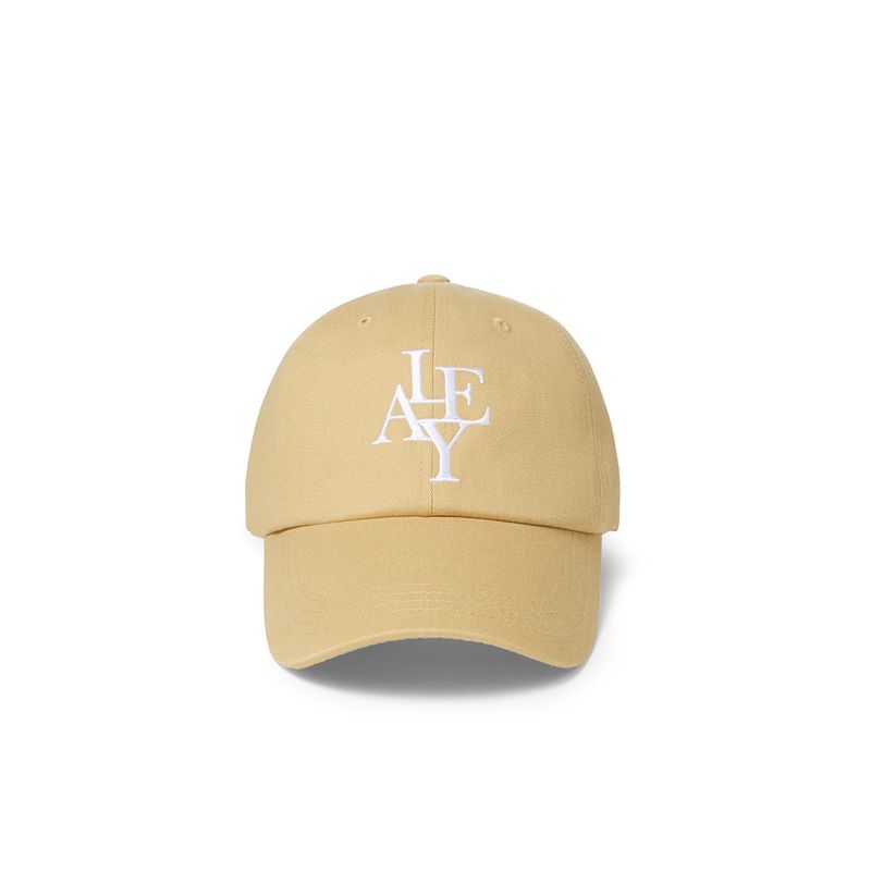 LE AREVEY SYMBOL BALLCAP BEIGE