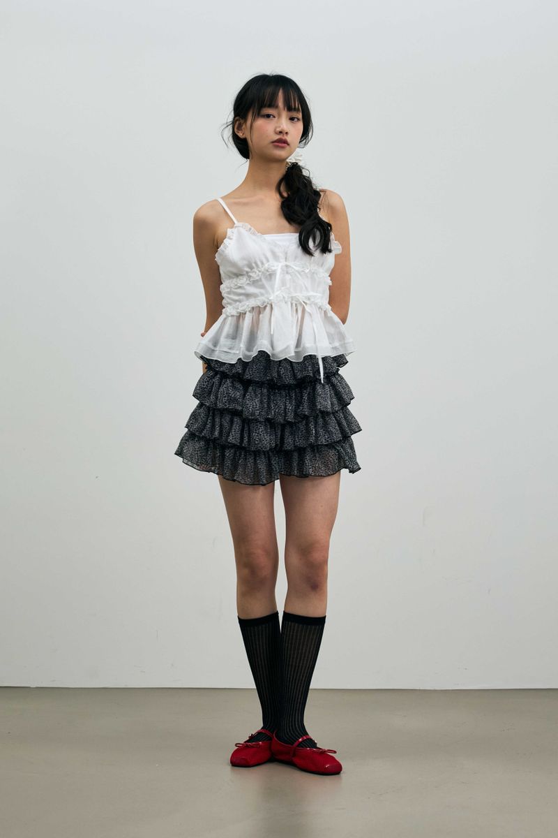 GENIE SLEEVELESS TOP / WHITE