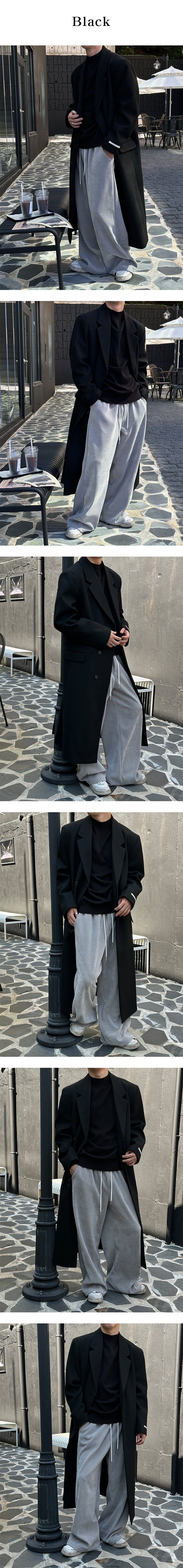 [F/W] Hidden max wool long coat(3color)